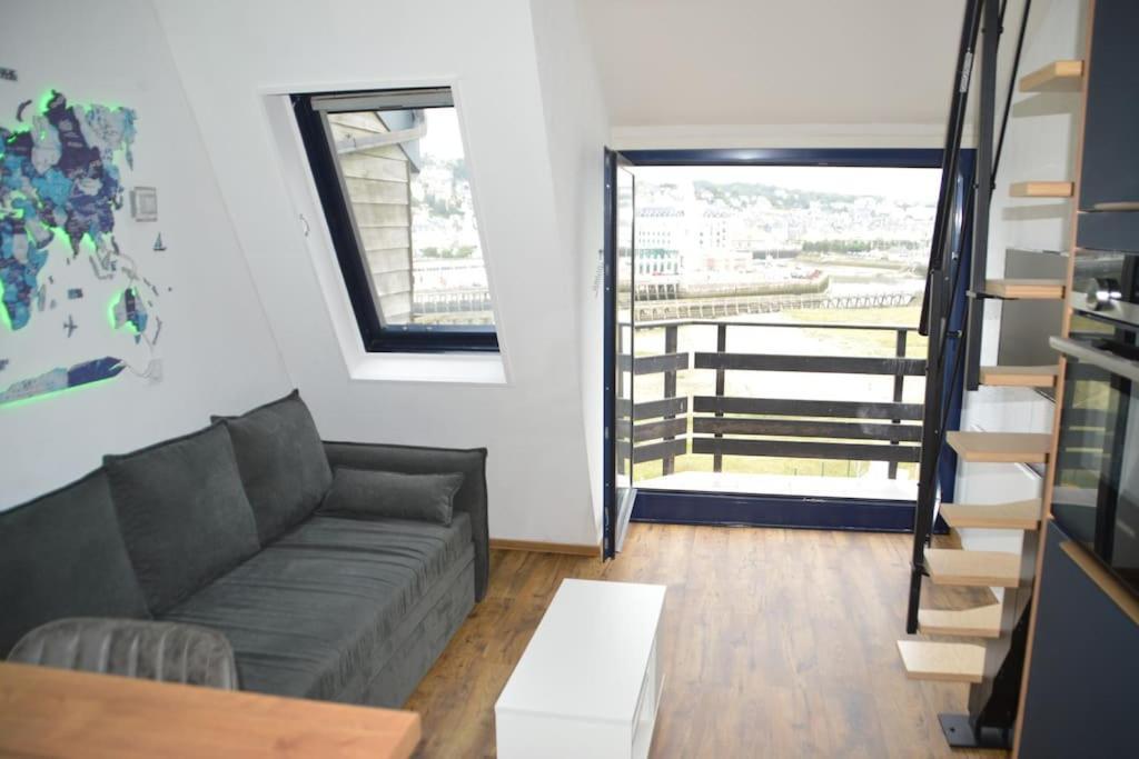 Mini-Duplex Cosy Avec Magnifique Vue Mer Deauville Exteriör bild