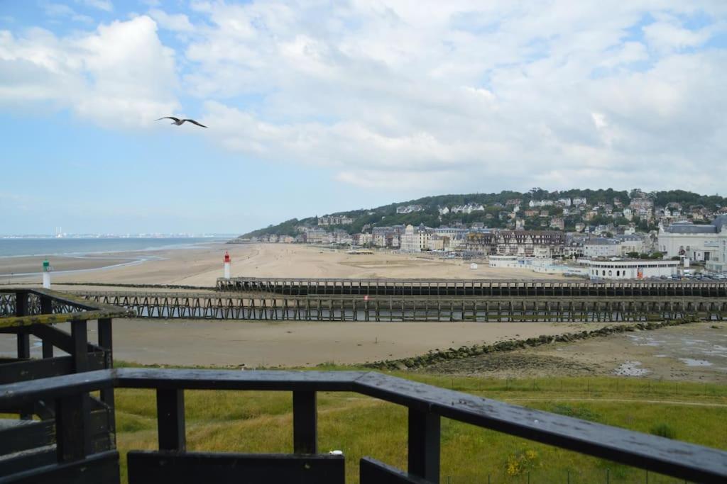 Mini-Duplex Cosy Avec Magnifique Vue Mer Deauville Exteriör bild